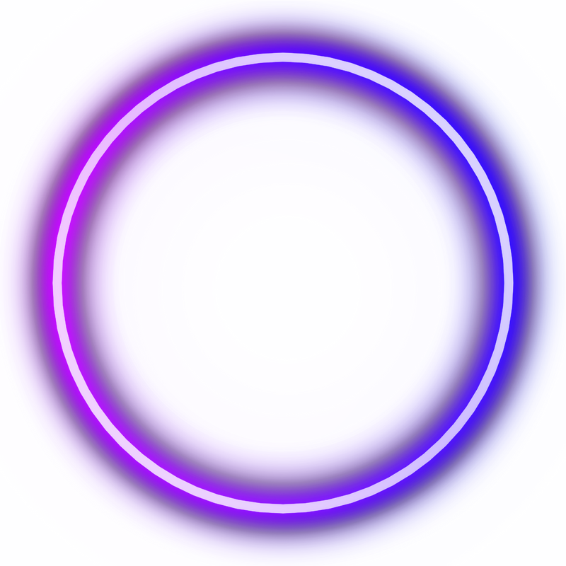Glowing Neon Circle